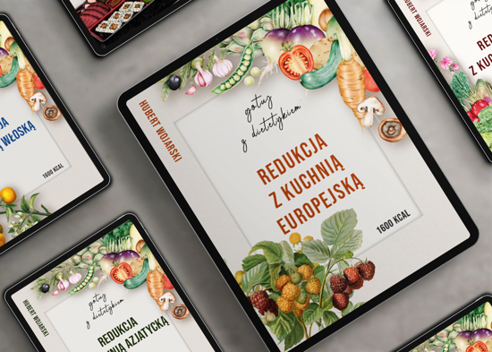 Zestaw 4 E-booków: Redukcja z kuchniami świata [seria 1]	